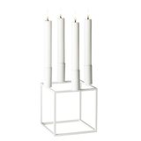 Kubus 4 Candleholder, White