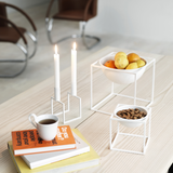 Line Candleholder, White