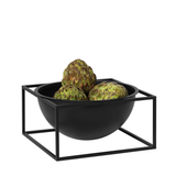 Kubus Bowl Centerpiece Large, Black