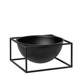 Kubus Bowl Centerpiece Large, Black