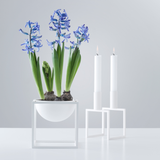 Line Candleholder, White