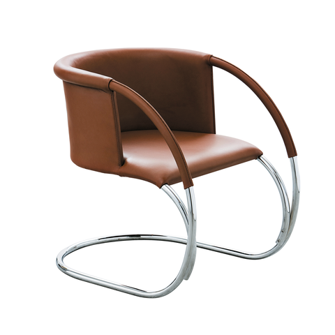 ML33 Leather Chair, Brown/FREE SHIPPING