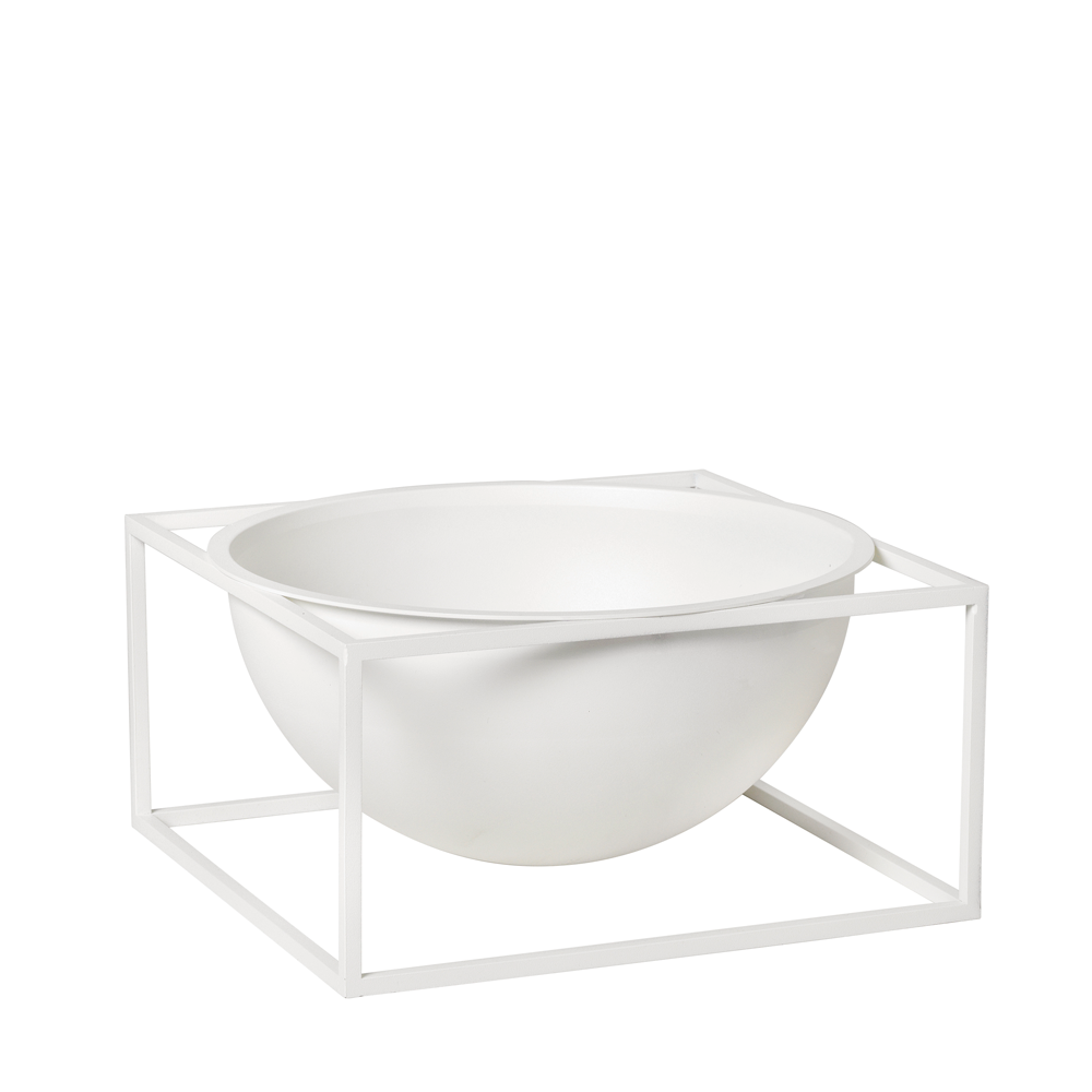 Kubus Bowl Centerpiece Large, White