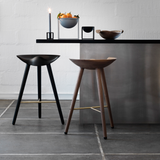 Sample ML42 Counter Stools in Black & Steel