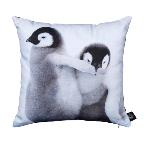 Baby Penguins Playing Kids Cushion