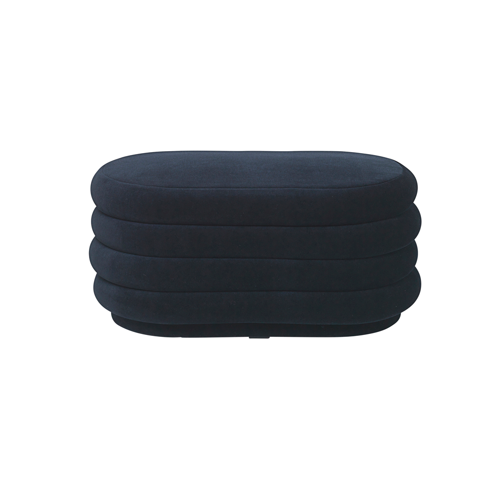 Oval Velvet Pouf, 4 Different Colors/FREE SHIPPING