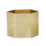 Hexagon Brass Pots