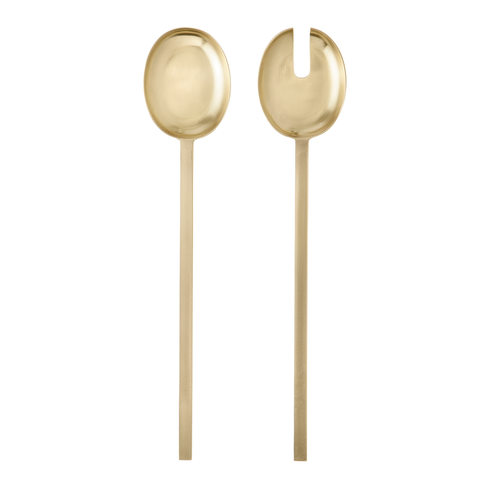 Brass Salad Servers