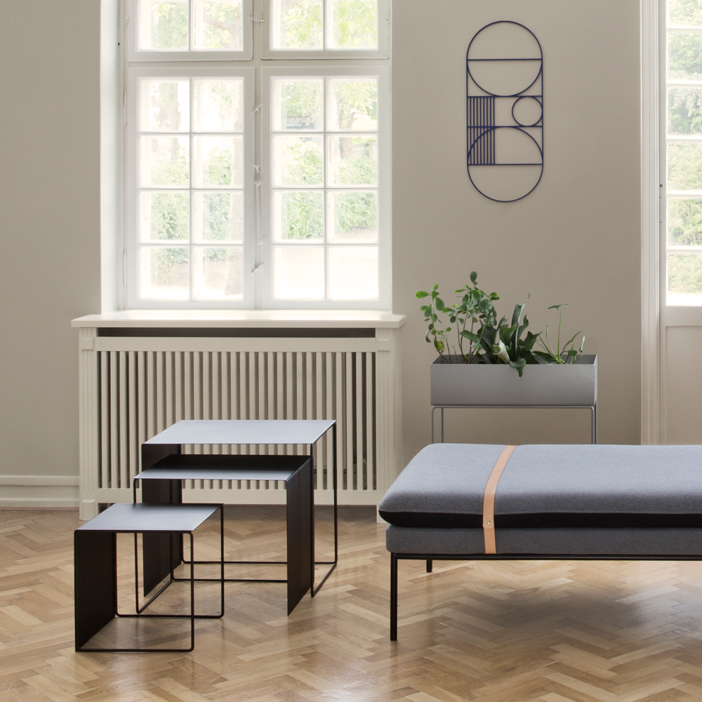Set of 3 Cluster Tables, Black/FREE SHIPPING