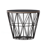 Multipurpose Wire Basket, Black, 3 Sizes