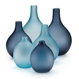 Sansto Vase, Dark Blue, Medium