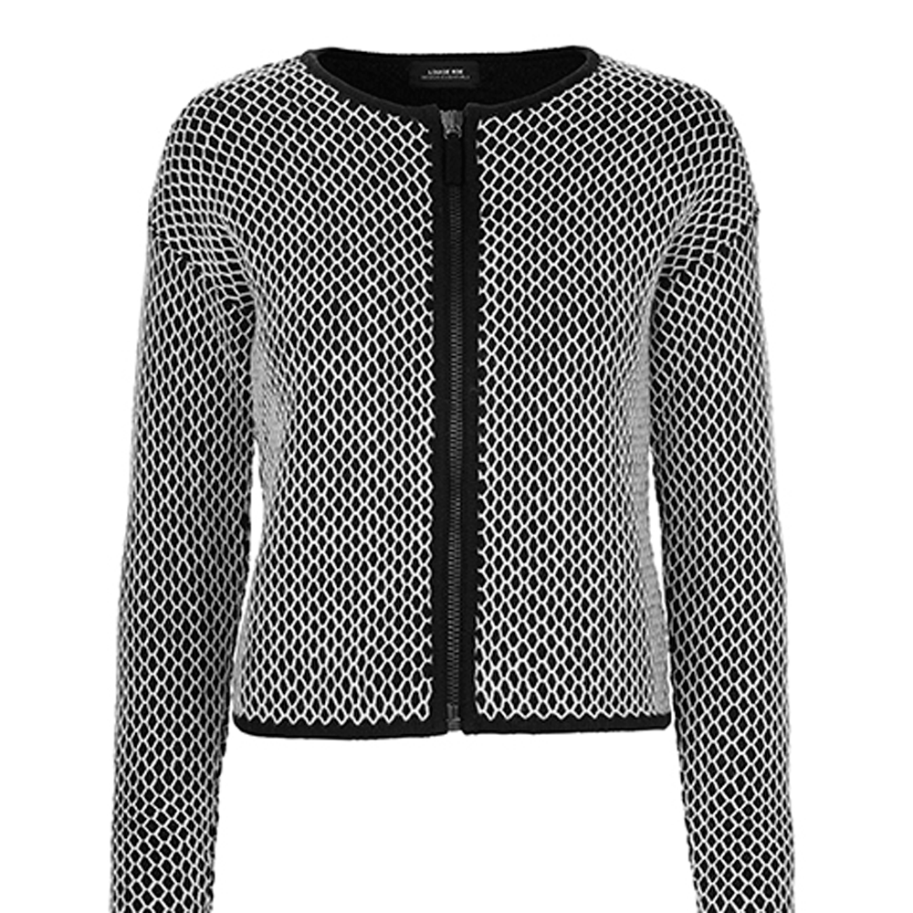 B/W Pattern Cardigan 50% OFF