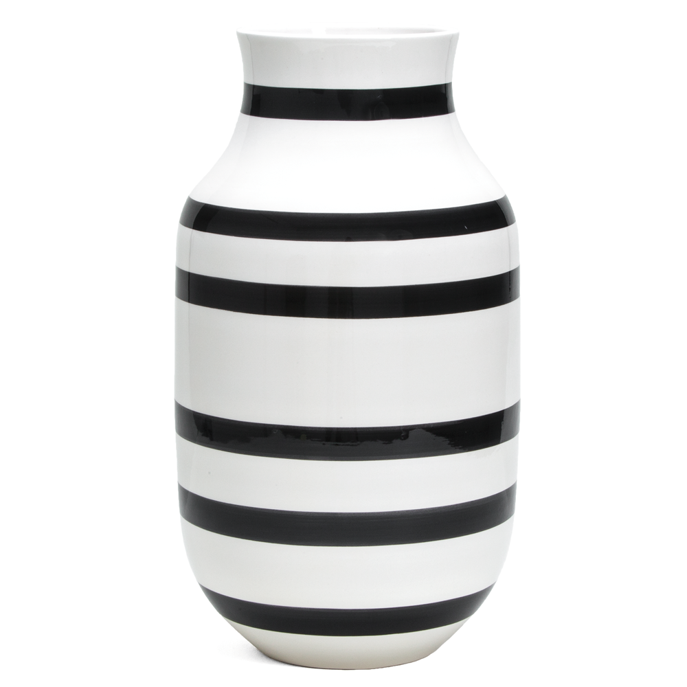 Omaggio Vase Black, 3 Sizes