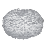 EOS XL Goose Feather Pendant, Grey, 30" W x 18" H