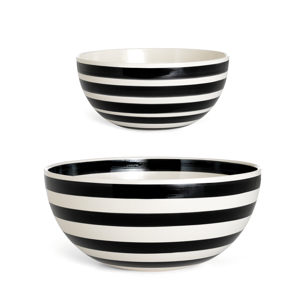 Omaggio Bowl Black, 2 Sizes
