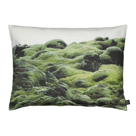 Moss on Lava Decorative Pillow