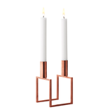 Line Candleholder, Copper