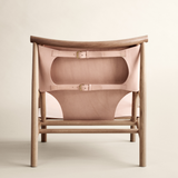 Samurai Chair/Natural Saddle Leather