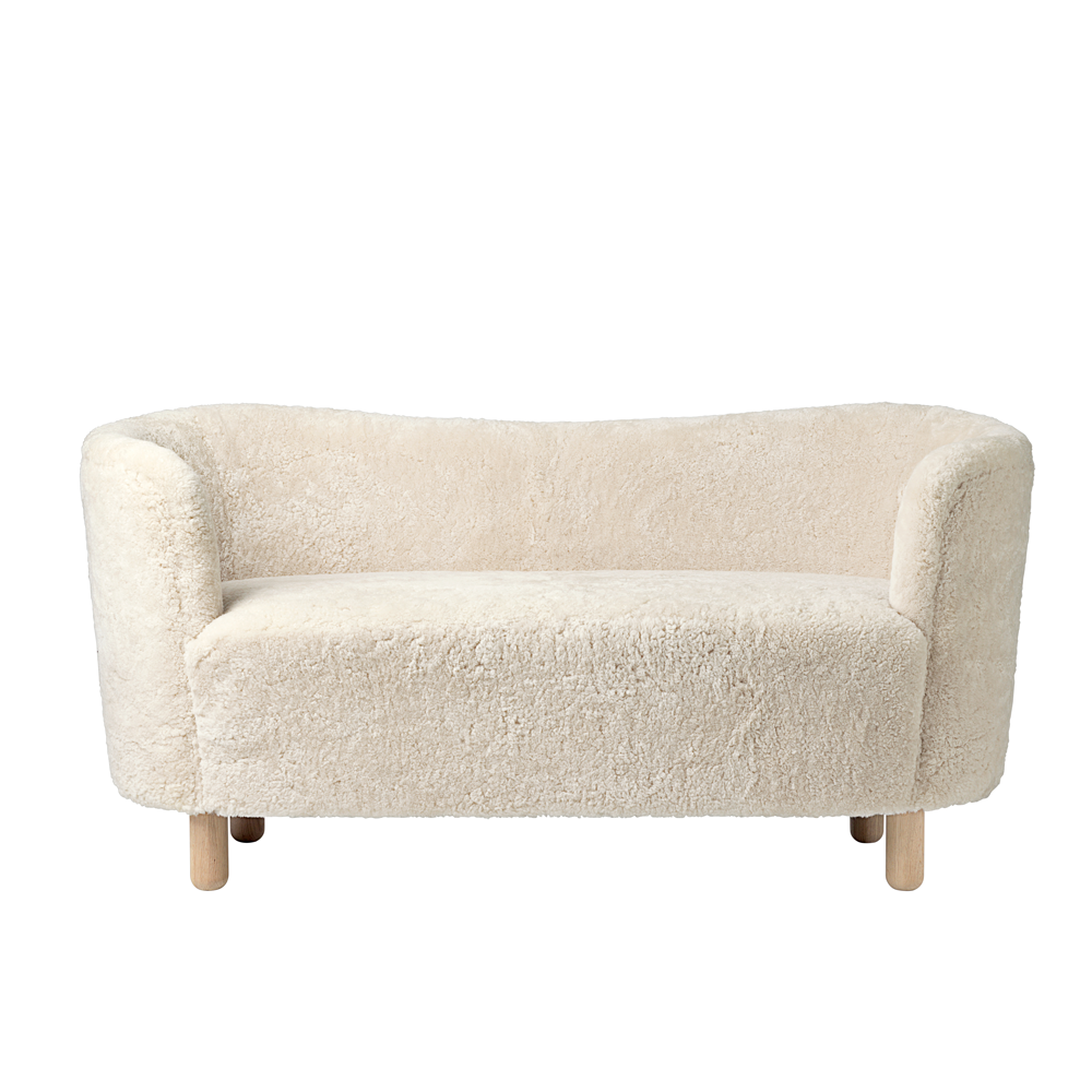 Mingle Compact Sofa in Sheepskin
