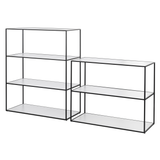 Twin Book Case Large, Black Frame/FREE SHIPPING