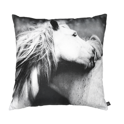 Playing Horses Decorative Pillow