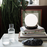 Rest Lamp - Matte Sphere/Black Marble