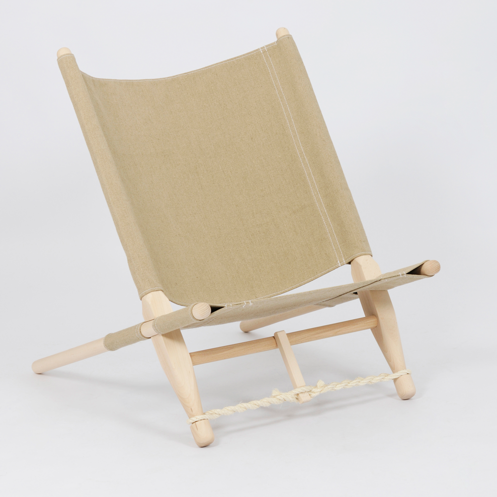 Portable Lounge Chair in Natural, use Inside or Outside/FREE SHIPPING