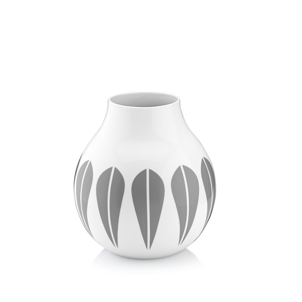 Grey Lotus Vase, Medium
