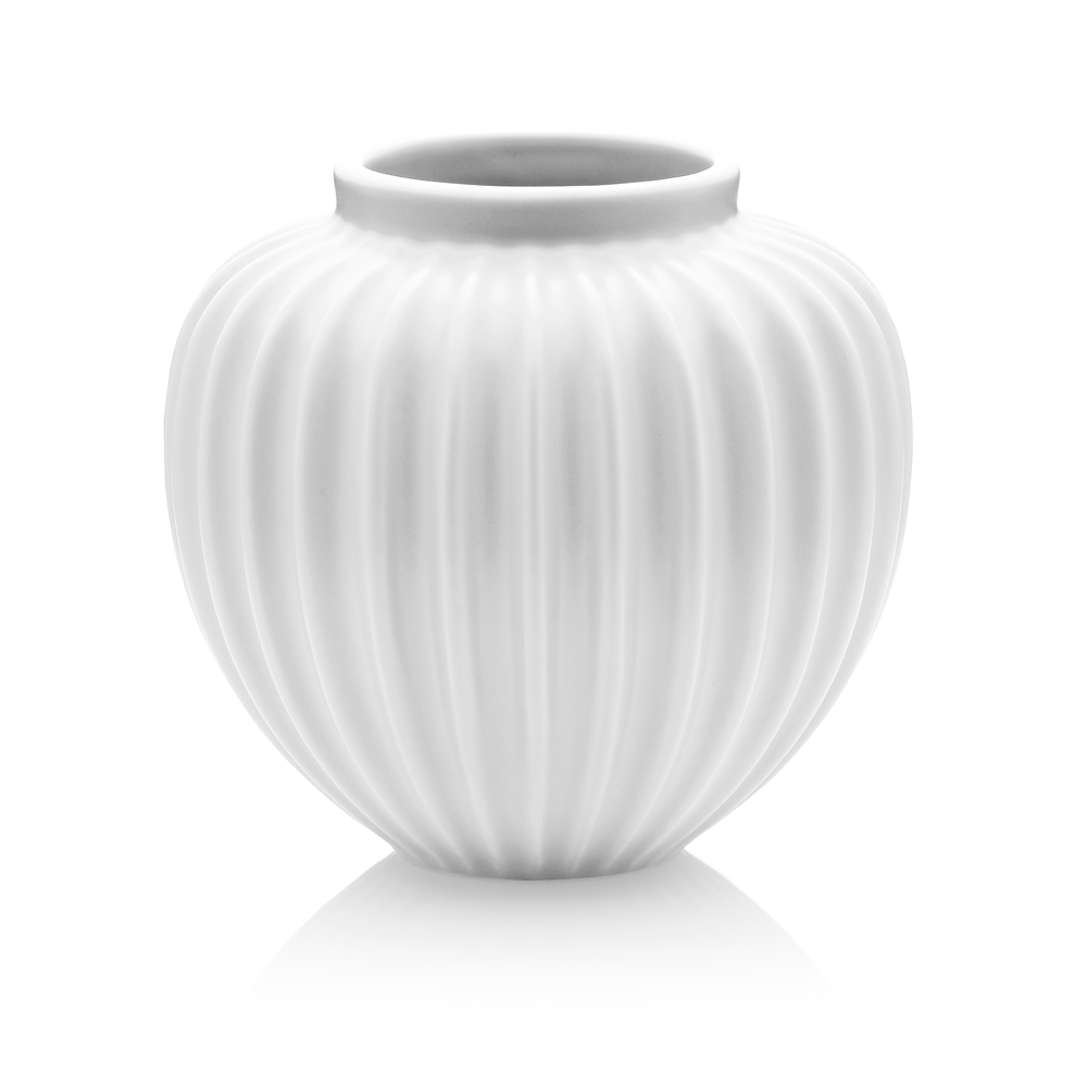 Schollert Vase in White, Medium