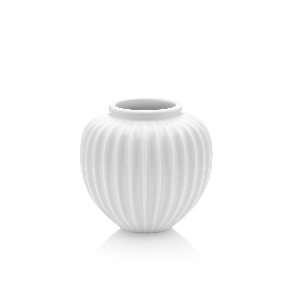 Schollert Vase in White, Small