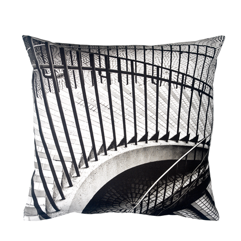 Mosaic Stairs Decorative Pillow
