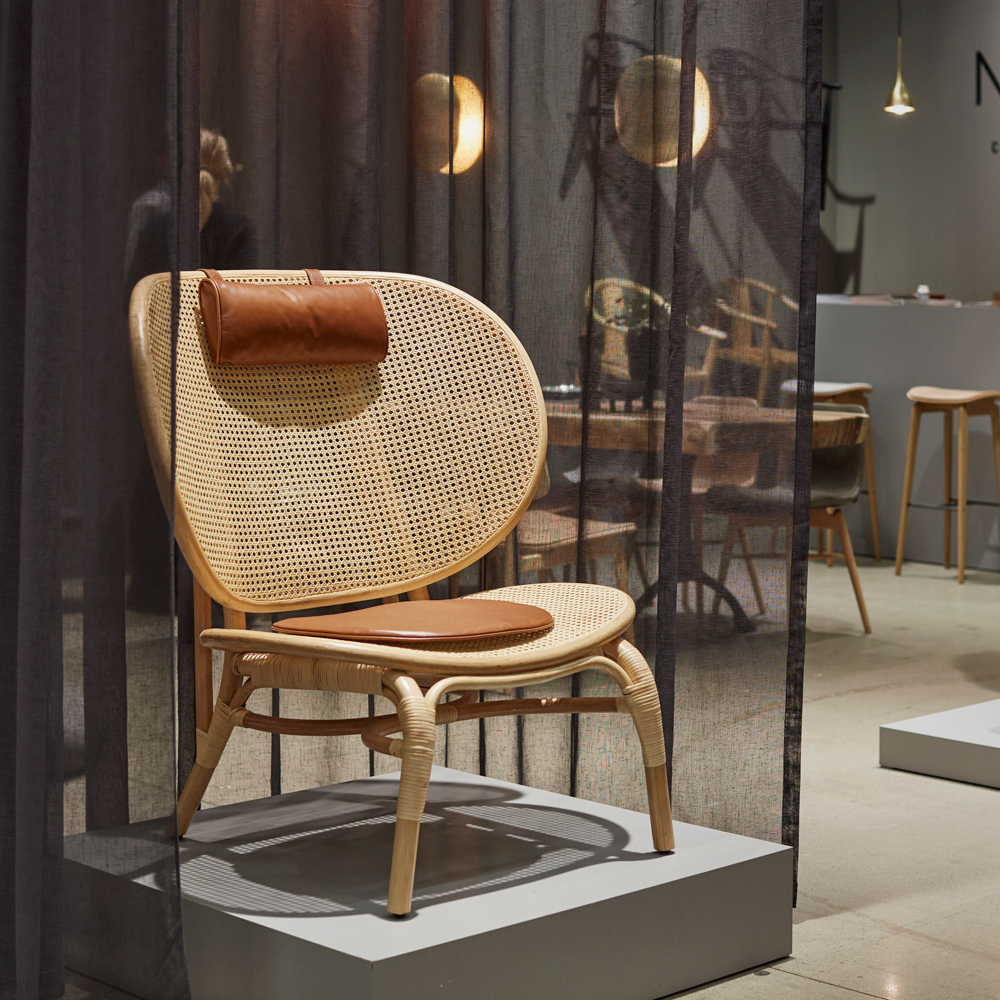 Nomad Chair, Natural Rattan | Kontrast | Danish Furniture and Home Nomad Chair, Natural Rattan | Kontrast | Danish Furniture and Home