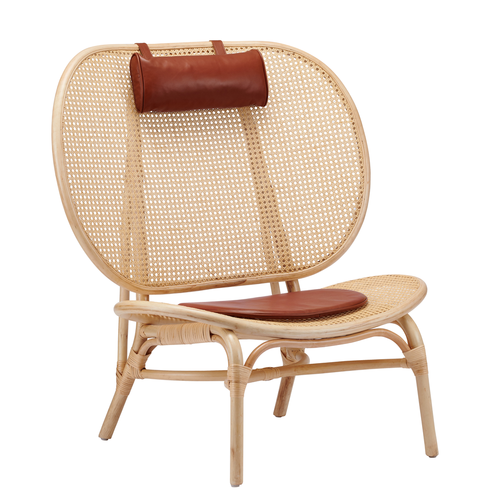 Nomad Chair, Natural Rattan