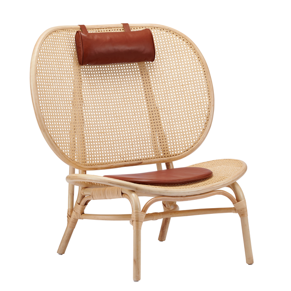Nomad Chair, Natural Rattan | Kontrast | Danish Furniture and Home